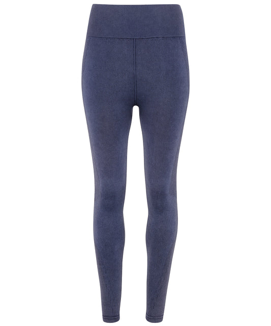 Women's TriDri® seamless 3D fit" multi-sport denim look leggings"