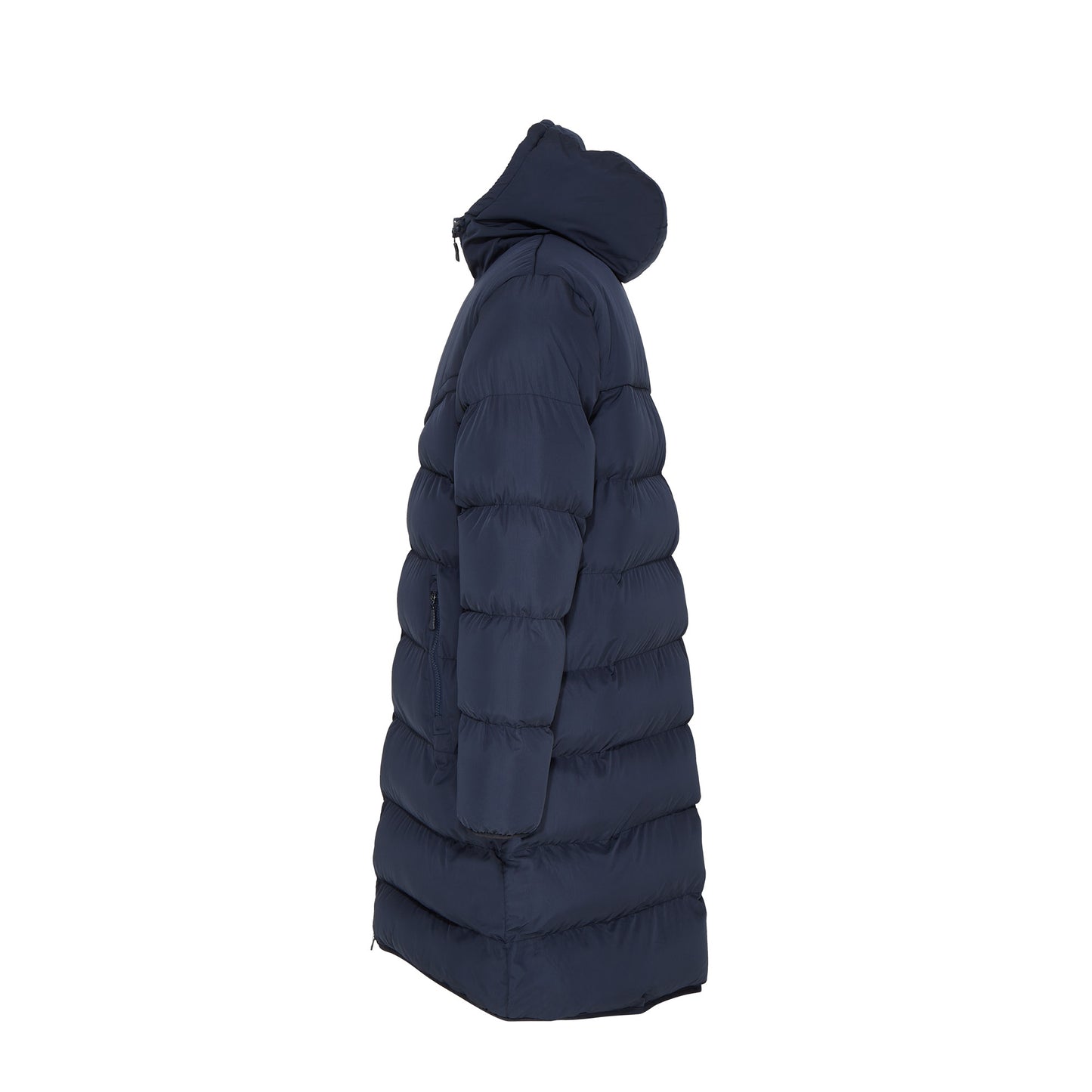 Tech Chevron Puffer Coat