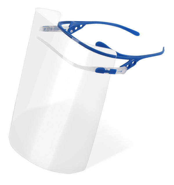 Full Face Shield - Frame with 10 Visors
