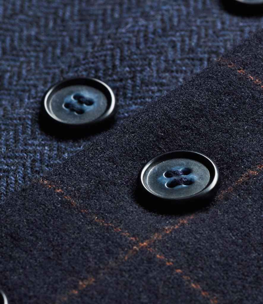 BK520 navy check Detail