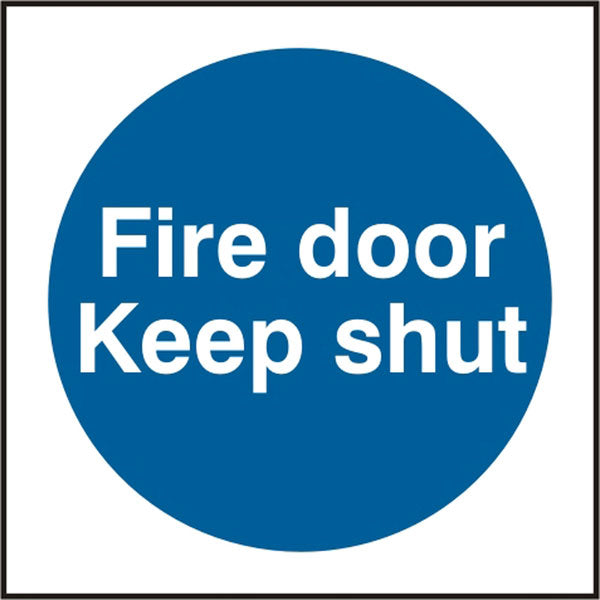 FIRE DOOR KEEP SHUT SIGN