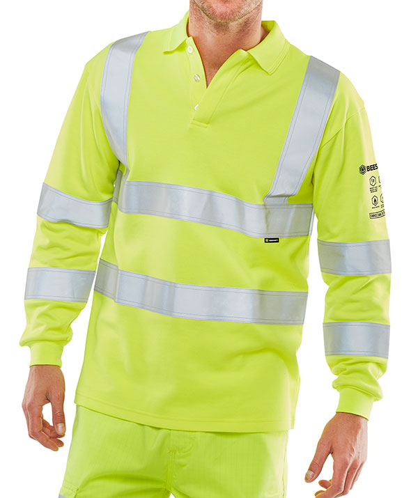 Beeswift ARC Compliant Hi-Vis Polo Shirt