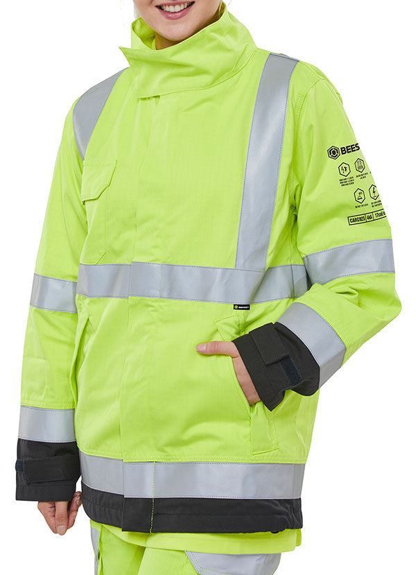 Beeswift ARC Complinant Woven Hi-Vis Two-Tone Jacket