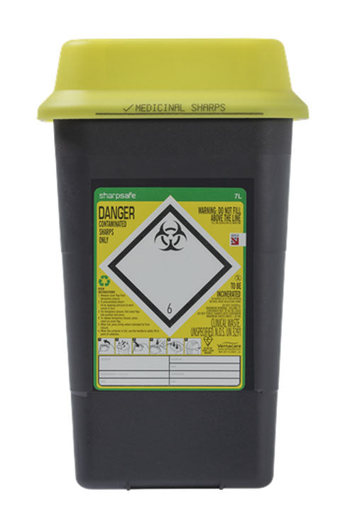 Sharpsafe Sharps Bin 7LTR