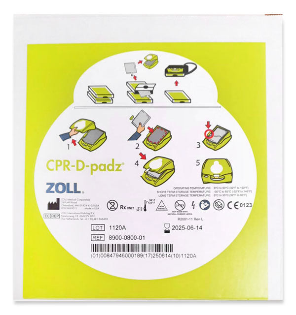 Zoll Defibrillator CPR-D Padz