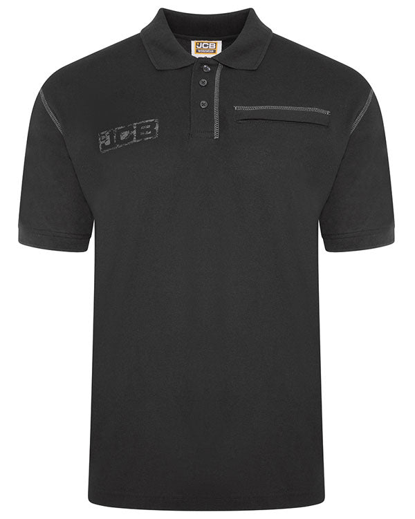 JCB Workwear Trade Work Short Sleeve Polo