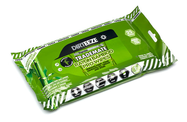 Dirteeze Trademate Rayon Bamboo Pro Wipes