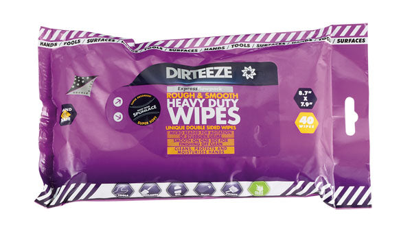 Dirteeze Rough and Smooth Wipes