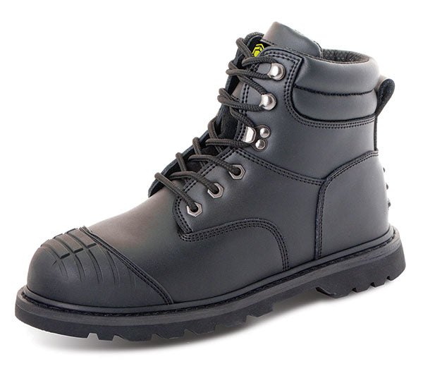 BEESWIFT GOODYEAR WELT BOOT WITH SCUFF CAP
