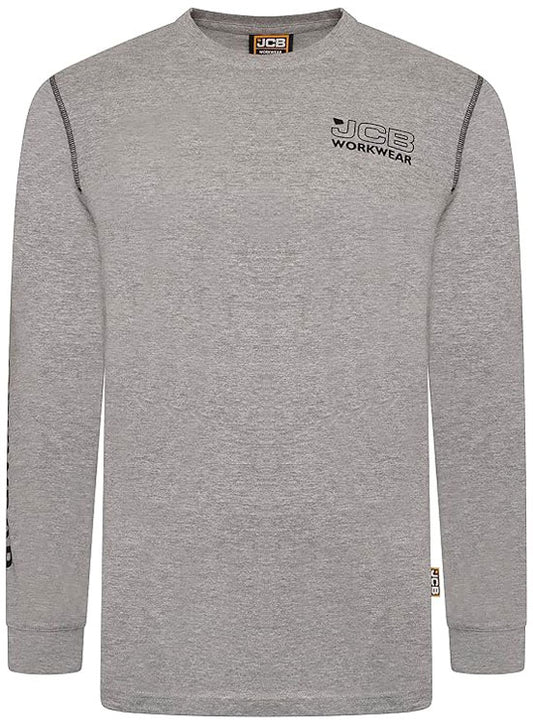 JCB Workwear Banner Long Sleeve T-Shirt