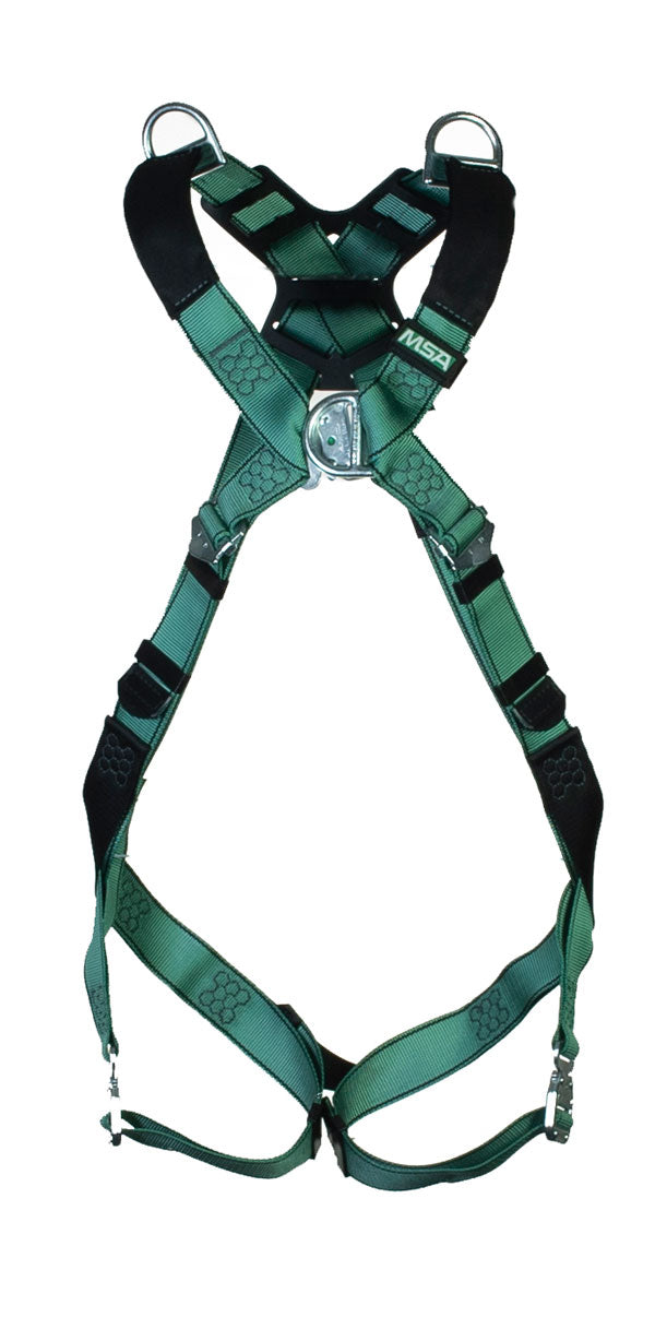 MSA XS V-Form Back/Chest/Shoulder D-Ring Bayonet Harness