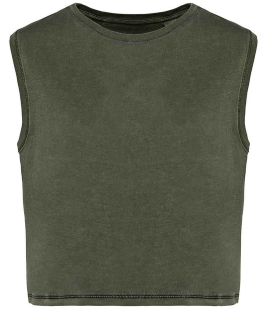 NS342 Washed Organic Khaki Front