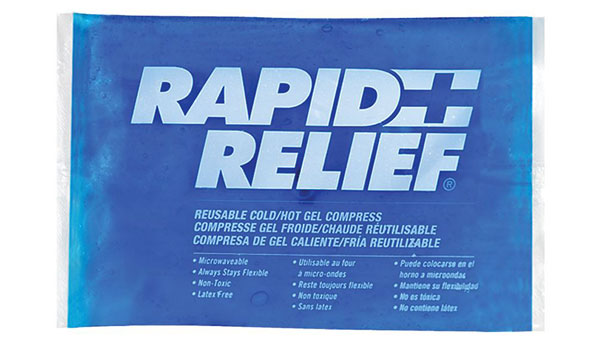 Rapid Relief Reusable Hot/Cold Gel Compress 4"X 6"