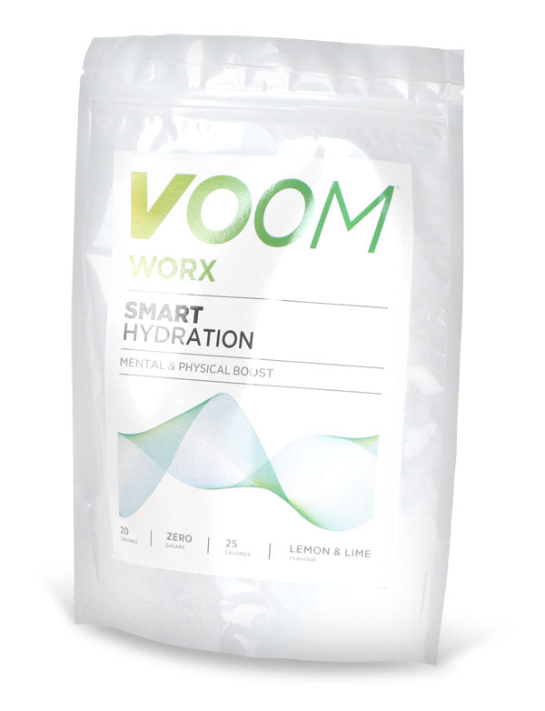 Voom Worx Lemon and Lime 20 Serving Pouch 200G