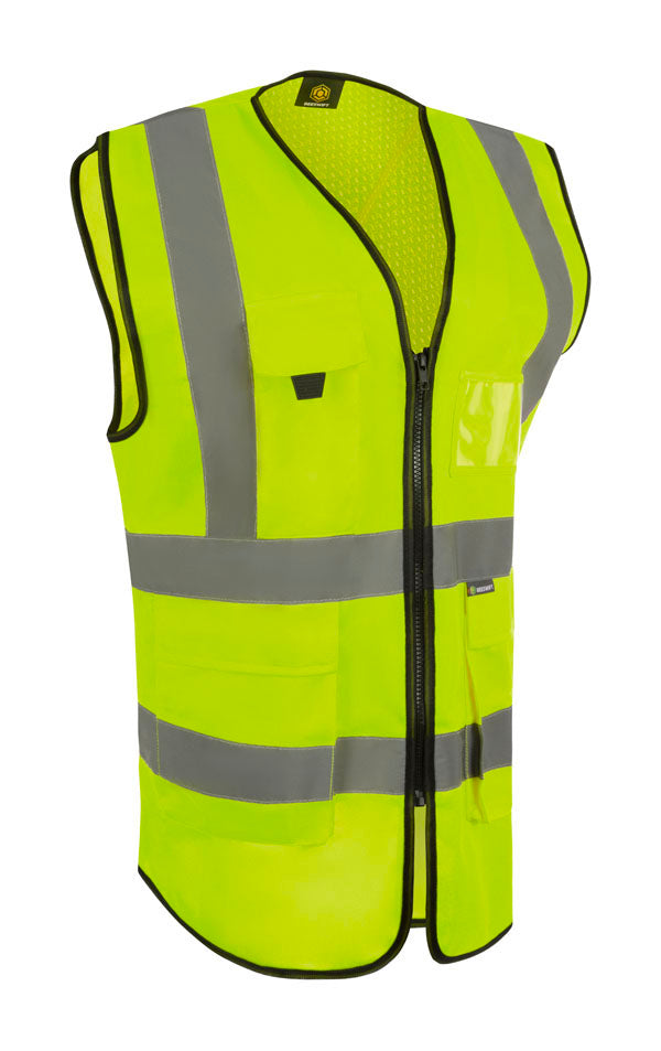 BEESWIFT WOMENS HI-VIS EXEC WAISTCOAT
