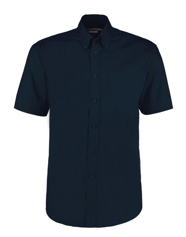 Kustom Kit Mens SS Classic Oxford Shirt