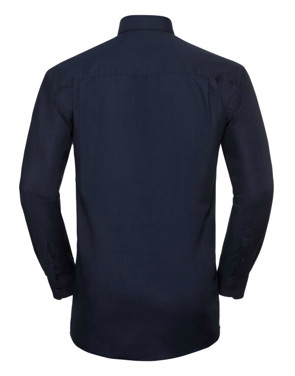 Russell Collection Men LS Classic Oxford