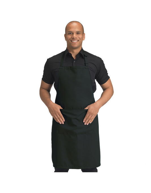 Dennys Recycled Bib Apron With Pocket