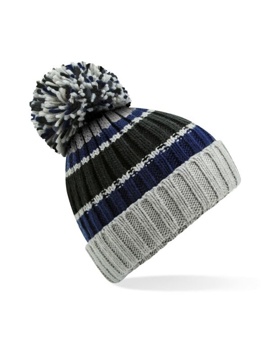 Beechfield Hygge Striped Beanie