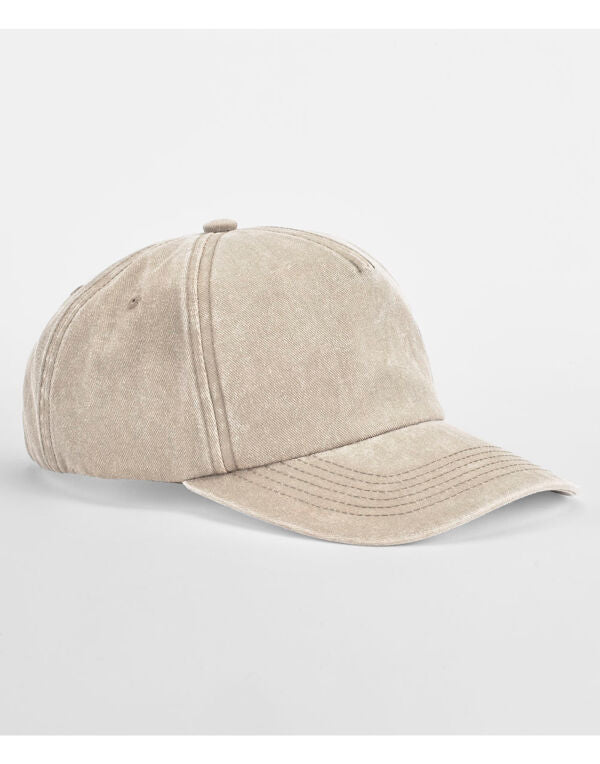 Beechfield Relaxed 5 Panel Vintage Cap