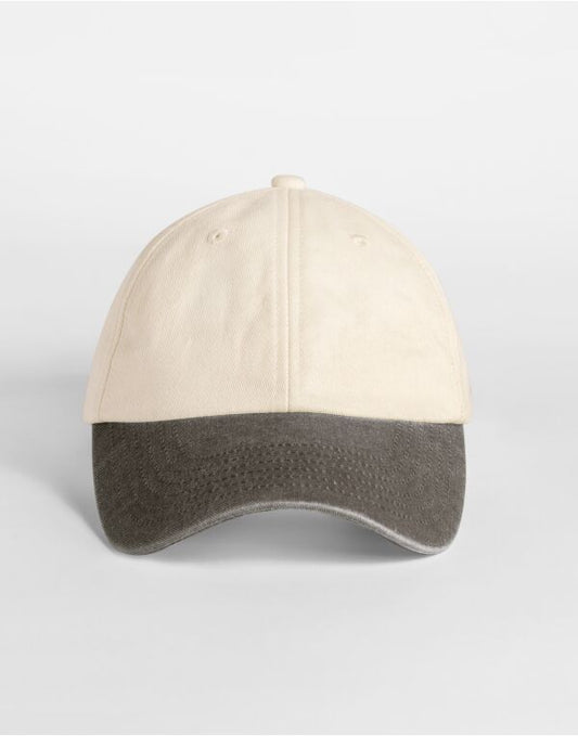 Beechfield Contrast Peak Vintage Cap