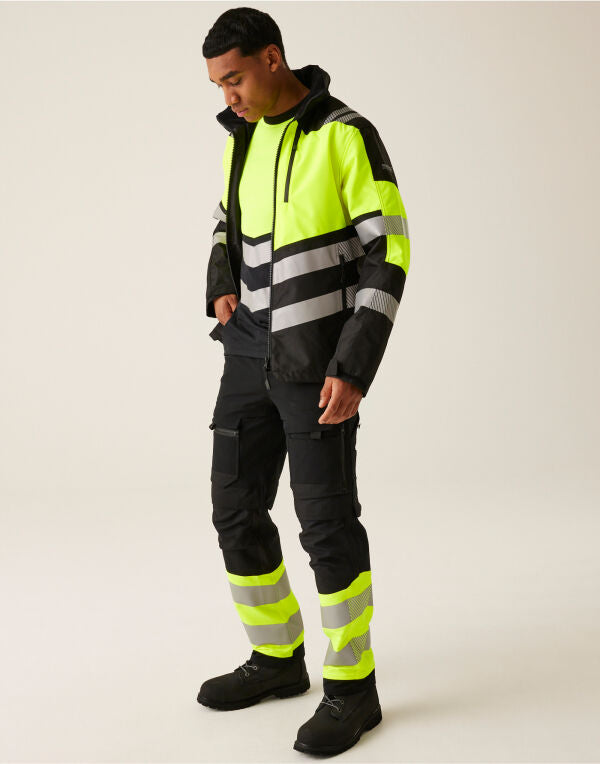 Regatta Hi-Vis X-Pro Wproof Shell Jacket