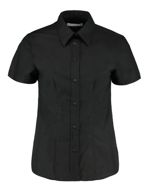 Kustom Kit Ladies SS Workwear Shirt