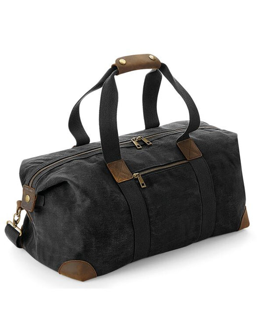 Quadra Heritage Washed Canvas Holdall