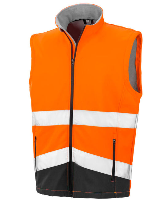 Result Safeguard Safety Softshell Gilet