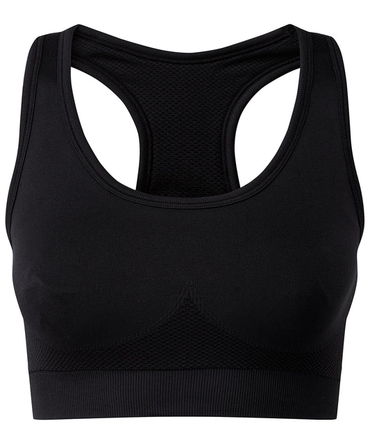 Tridri® seamless 3D fit" multi-sport sculpt solid colour bra"