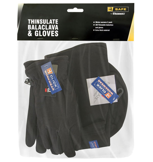 THINSULATE BALACLAVA & GLOVES