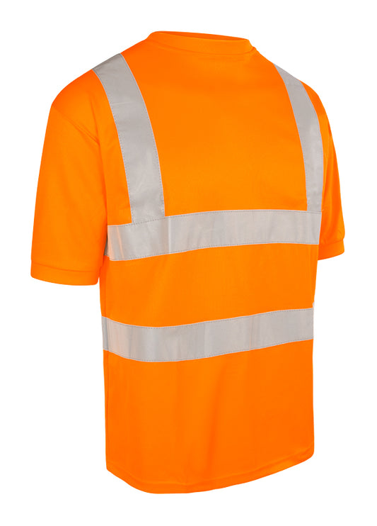 Beeswift Crew Neck Hi-Vis Short Sleeve T-shirt