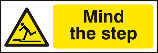MIND THE STEP SIGN