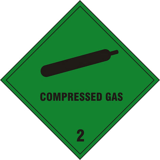 COMPRESSED GAS SIGN