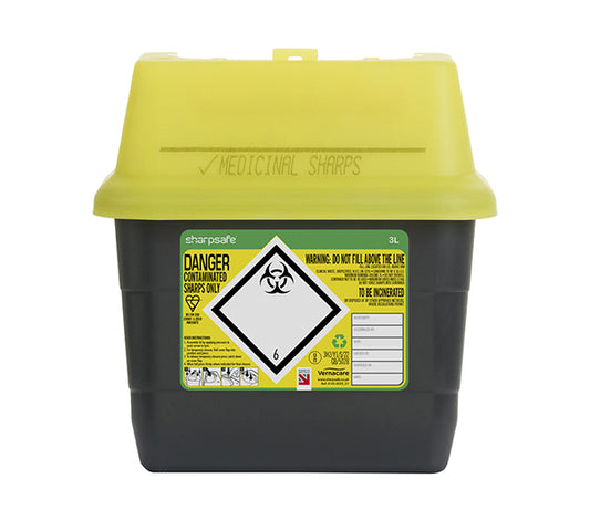 Sharpsafe Sharps Bin 3LTR