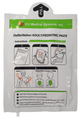 CU Medical Adult/Child Defibrillator Pads for SP1