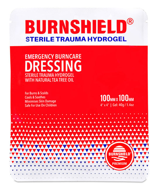Burnshield Sterile Trauma Hydrogel Dressing 100MM x 100MM