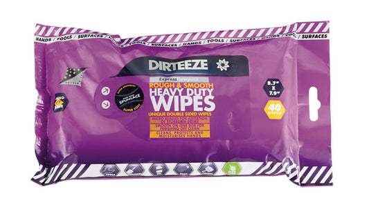 Dirteeze Rough and Smooth Wipes