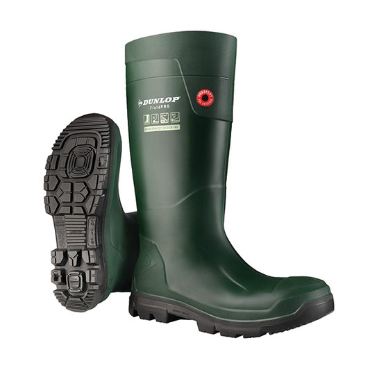 DUNLOP PUROFORT FIELDPRO FULL SAFETY WELLINGTON