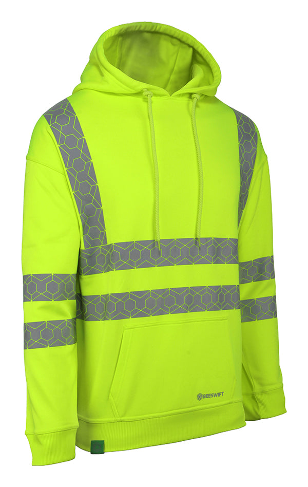 Beeswift Envirowear Recyclable Hi-vis Hoodie
