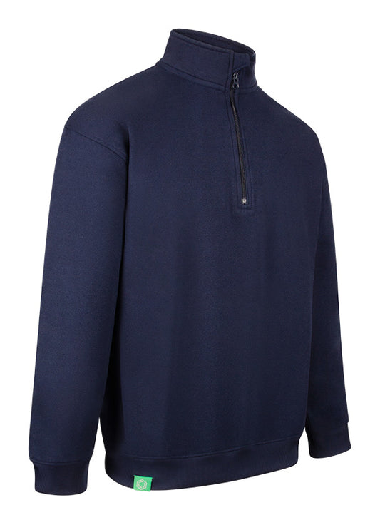 Beeswift Envirowear Recyclable Quarter Zip Sweatshirt