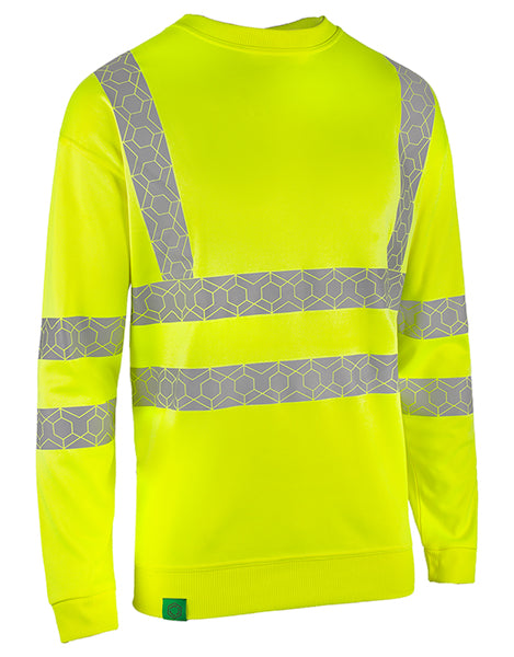 Beeswift Envirowear Hi-Vis Recyclable Sweatshirt
