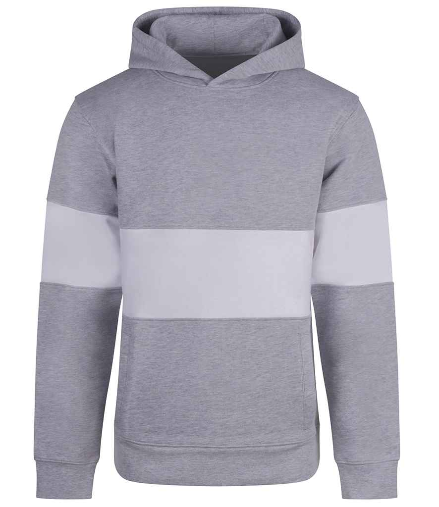 FR803 Heather Grey/White Front