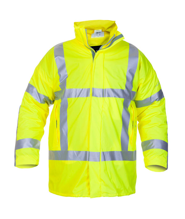 Hydrowear Norfolk Multi Fire Hi-Vis Retardant Anti-Static Waterproof Lined Parka Jacket