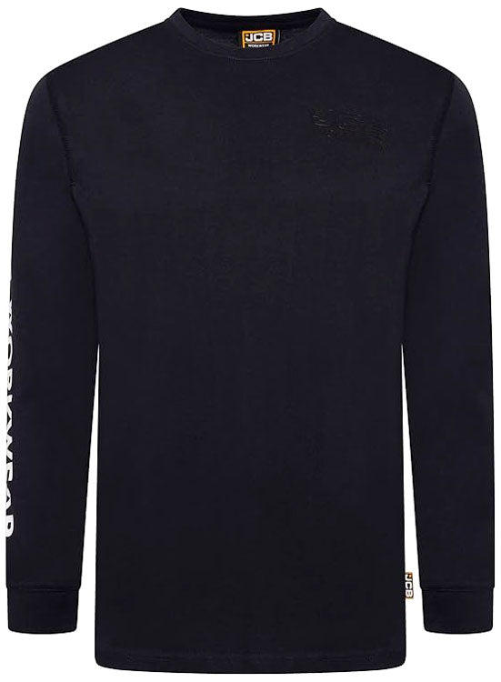 JCB Workwear Banner Long Sleeve T-Shirt