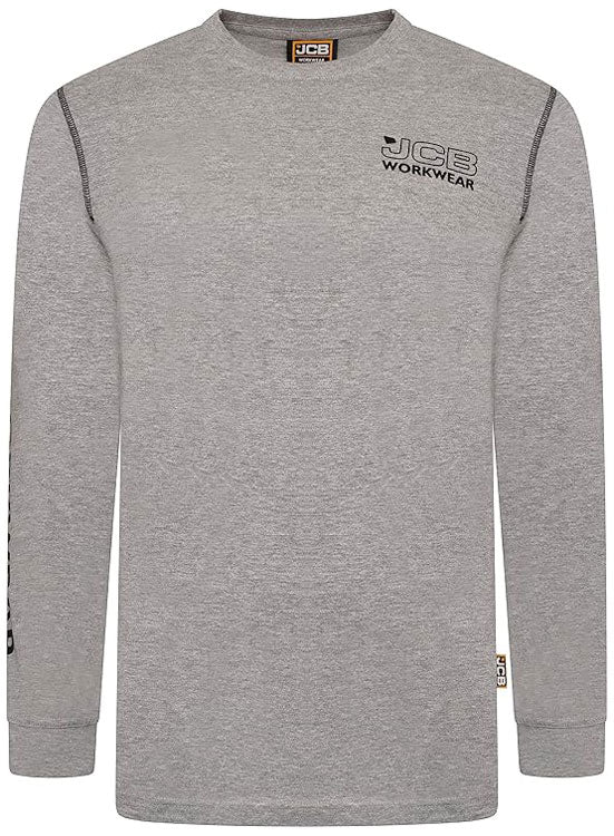 JCB Workwear Banner Long Sleeve T-Shirt