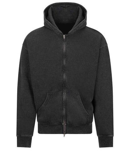 JH185 Washed Black Front