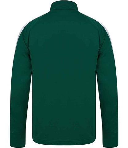 LV873 Bottle Green/White Back