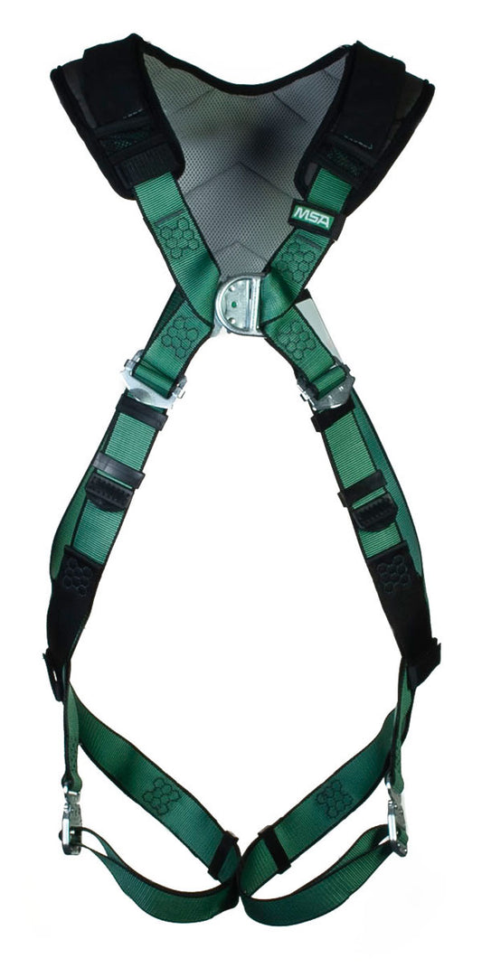 MSA XL V-Form Back/Chest D-Ring Bayonet Harness