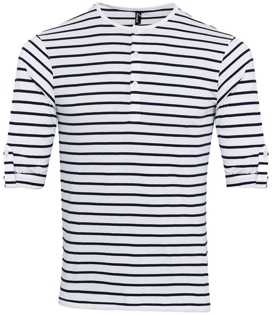 PR218 White/Navy Front